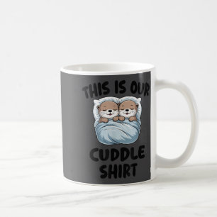 Taza De Café Nutrias Adorables Acurrucándose Esto Es Nuestro Ab