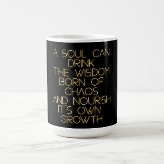 Taza De Café Nutrir crecimiento