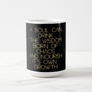 Taza De Café Nutrir crecimiento