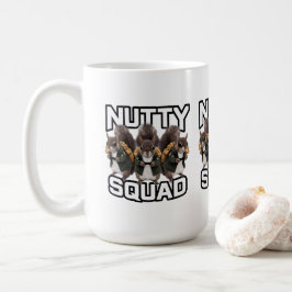 Taza De Café Nutty Squad, Squirrel Snack Squad