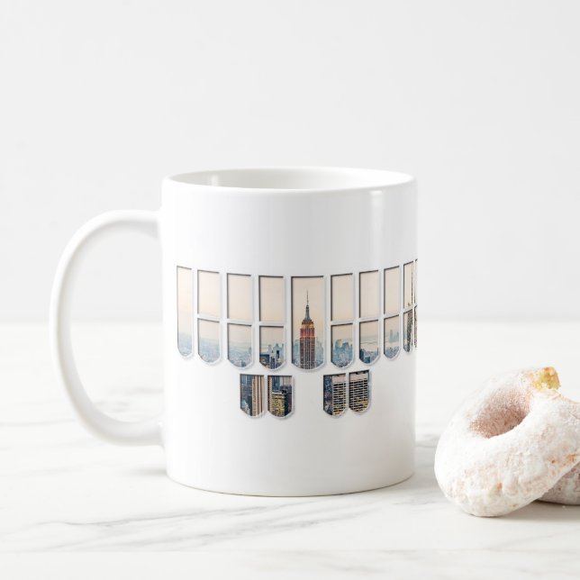 TAZA DE CAFÉ NYC (Con donut)