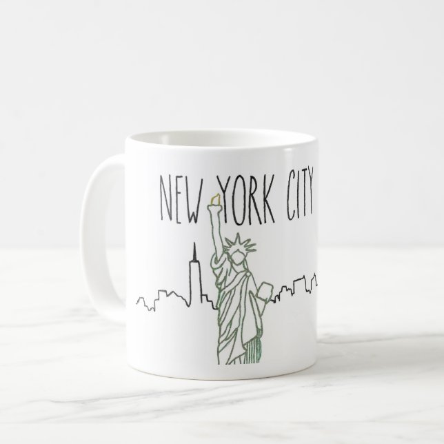 Taza De Café NYC Coffee Mug (Anverso izquierdo)