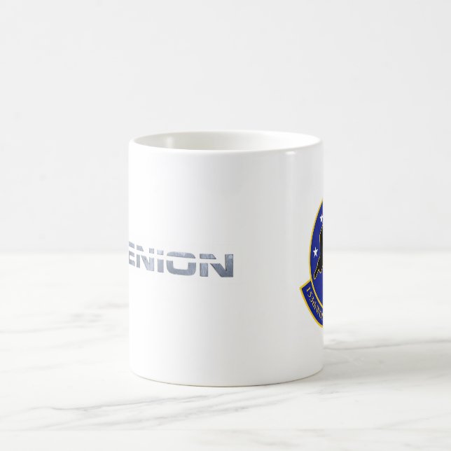 Taza De Café Nydenion logo pack de lobo Sq a & (Centro)