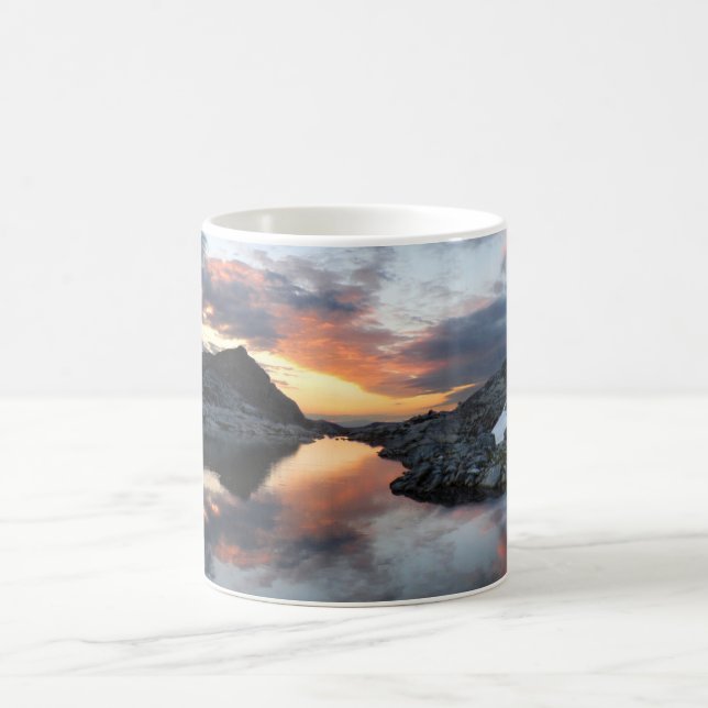 Taza De Café Nydiver Lakes Sunrise 2 - Ansel Adams Wilderness (Centro)