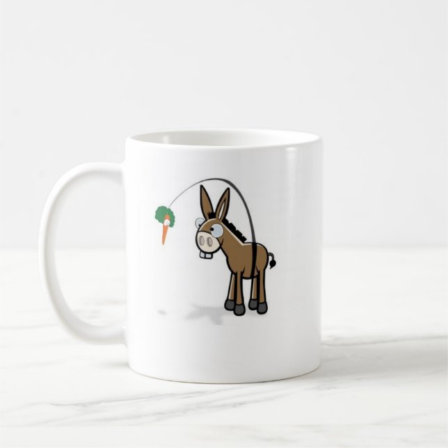 Taza De Café O Burro e a cenoura (Izquierda)
