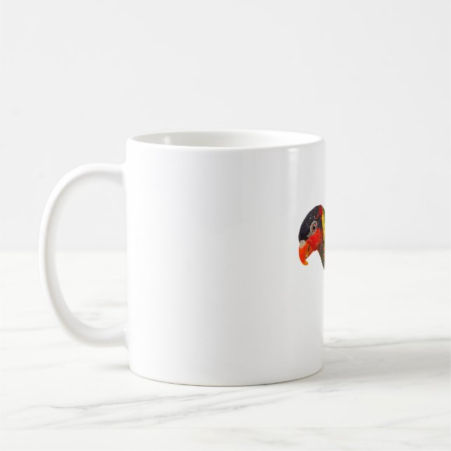 Taza De Café O es para Ornate Lorikeet (Izquierda)