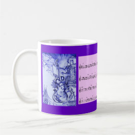 Taza De Café O Holy Night Music Mug Gift