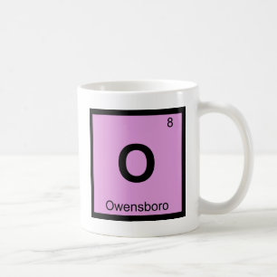 Taza De Café O - Owensboro Kentucky Química Tabla Periódica