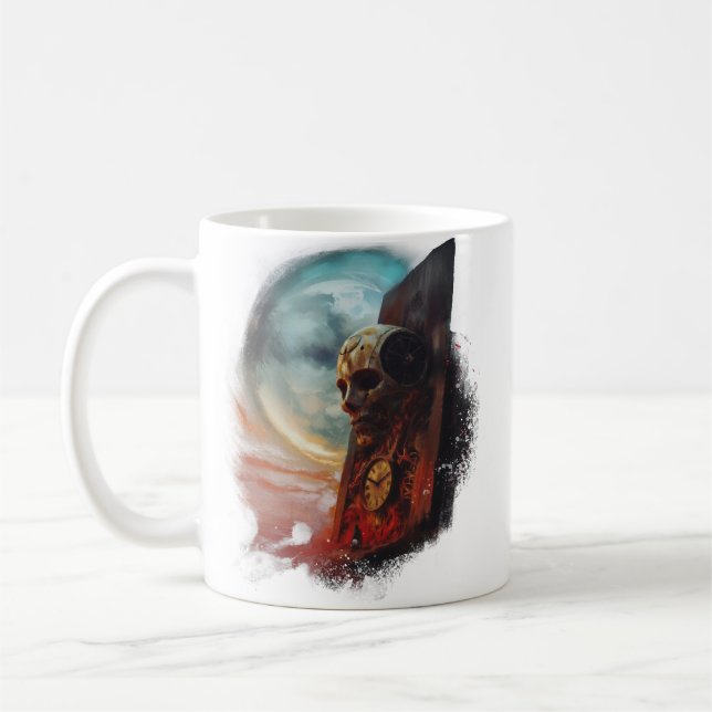 Taza De Café O Relógio e a Mortalha (Izquierda)