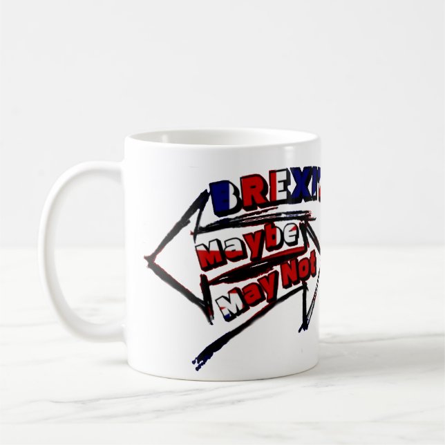 Taza de café o taza de té del Brexit (Izquierda)