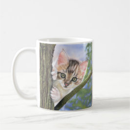 Taza de café o té de gatito