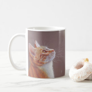 Taza de café o té de gato