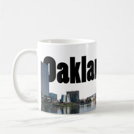 Taza De Café Oakland California con Oakland en el cielo