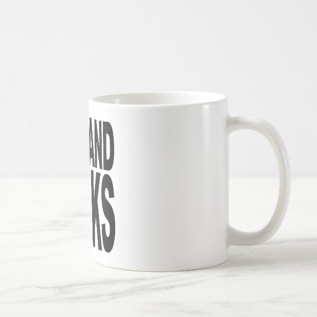 Taza De Café Oakland chupa (Derecha)