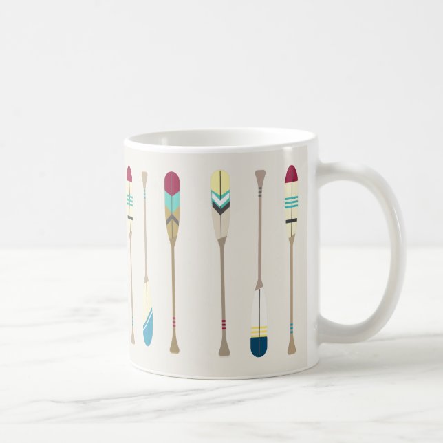 Taza De Café Oars de vintage (Derecha)