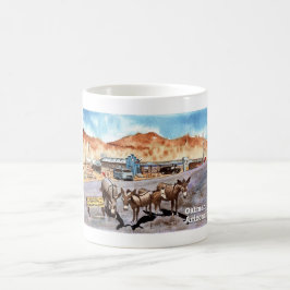 Taza De Café Oatman, burros salvajes de Arizona