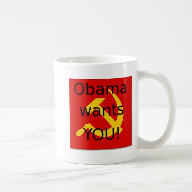 Taza De Café Obama (Derecha)