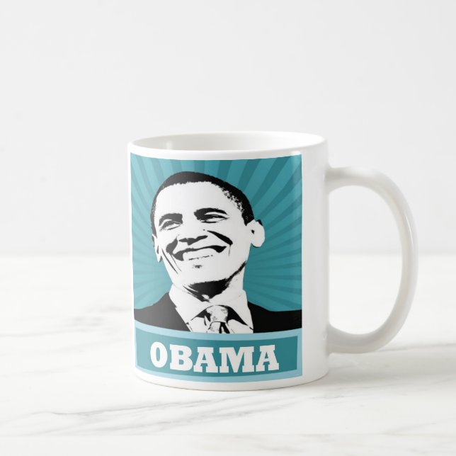 Taza De Café Obama 2009 (Derecha)