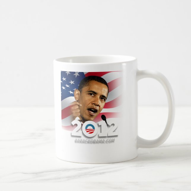 Taza De Café Obama 2012 (Derecha)