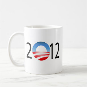 TAZA DE CAFÉ OBAMA 2012