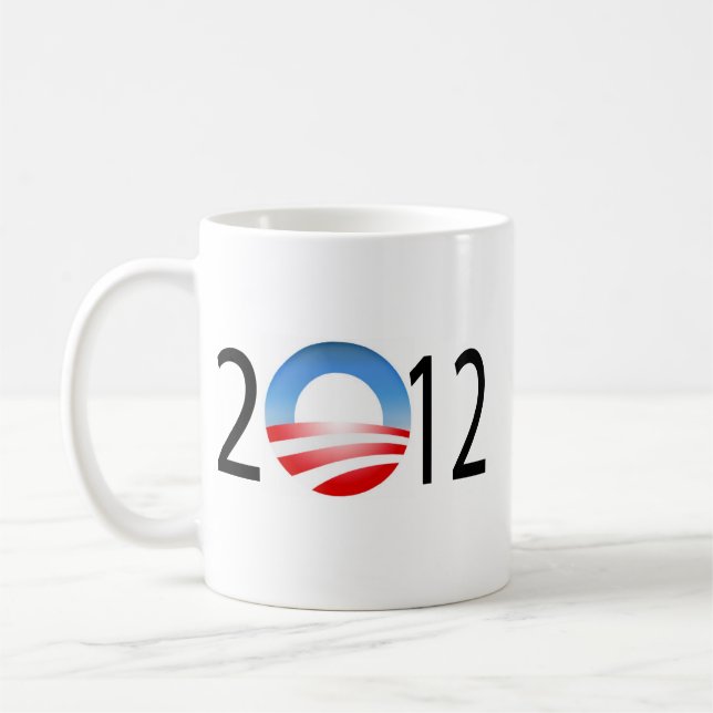TAZA DE CAFÉ OBAMA 2012 (Izquierda)