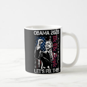 Taza De Café Obama 2028 Arreglemos Esto Obama 48º Presidente