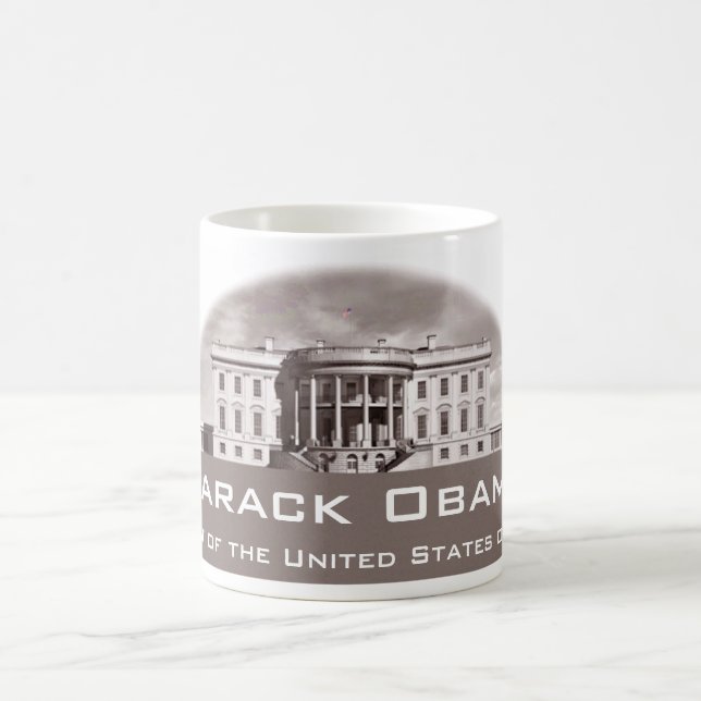 Taza De Café Obama antiguo (Centro)
