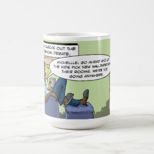 Taza De Café Obama comprueba hacia fuera el discusión