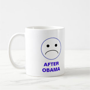 Taza De Café Obama - Durante y después de Mug