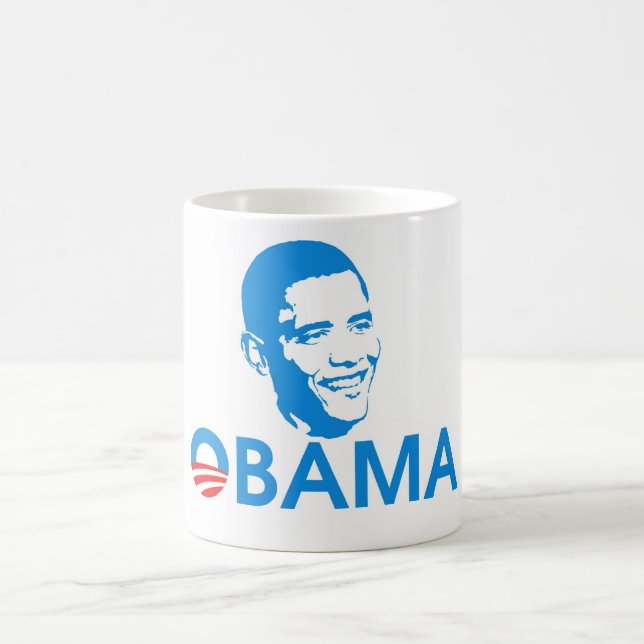 Taza De Café Obama el héroe (Centro)