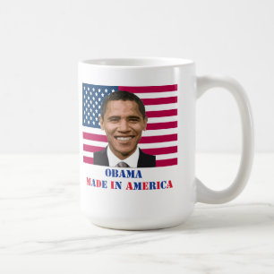 Taza De Café Obama, hecho en América