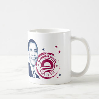 Taza De Café Obama - hecho en los E.E.U.U.