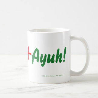 Taza De Café Obama+Maine+Taza de Ayuh