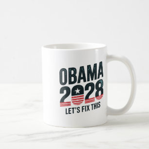 Taza De Café Obama Para Las Elecciones De La Marcha Política 20