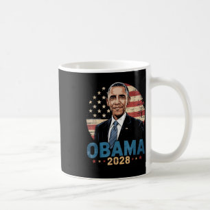 Taza De Café Obama retro vintage presidente 2028