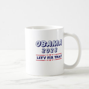 Taza De Café Obama Viñeta Retro Patriótico Protesta Política 20