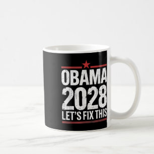Taza De Café Obama vintage presidente 2028 Obama _41