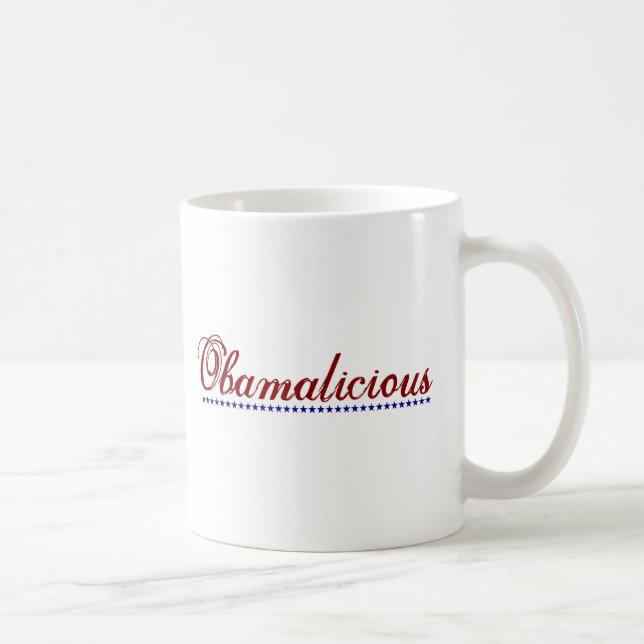 Taza De Café Obamalicious (Derecha)