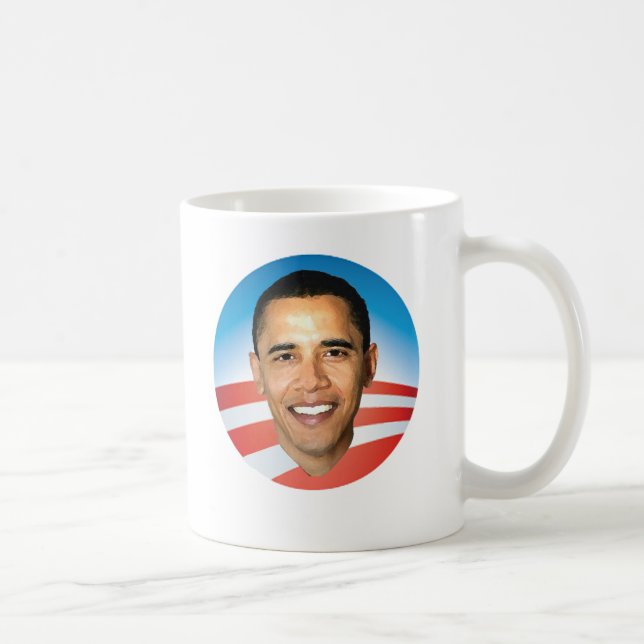 Taza De Café obamalogo2008c, Barack Obama2008 (Derecha)