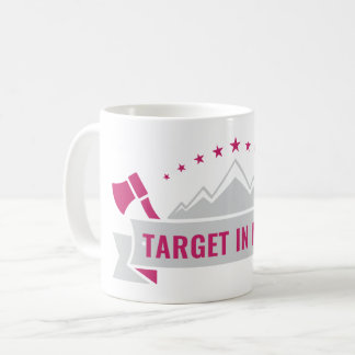Taza De Café Objetivo en mente | Target in mind