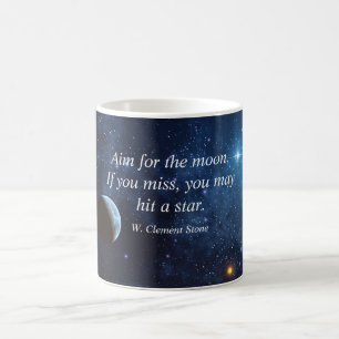 Taza De Café Objetivo para la luna