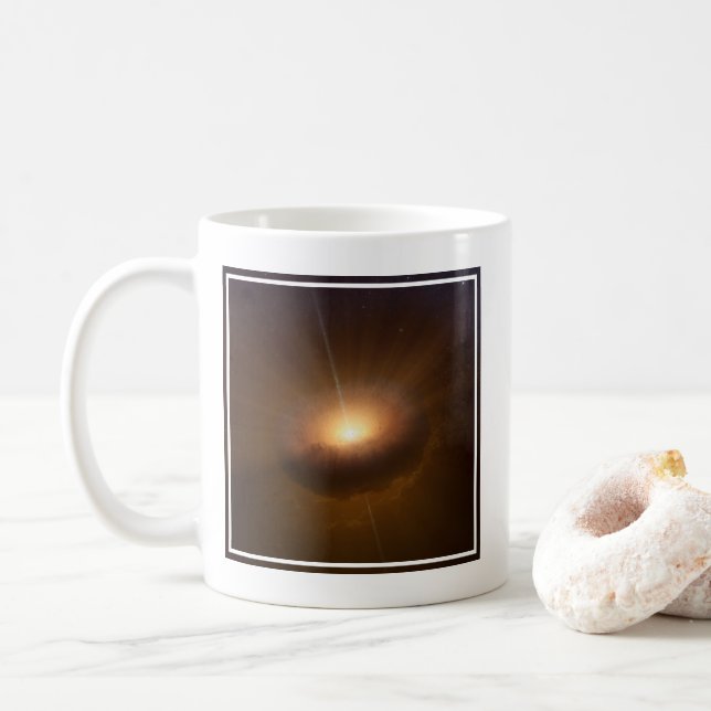 Taza De Café Objeto Celestial Cx330. (Con donut)