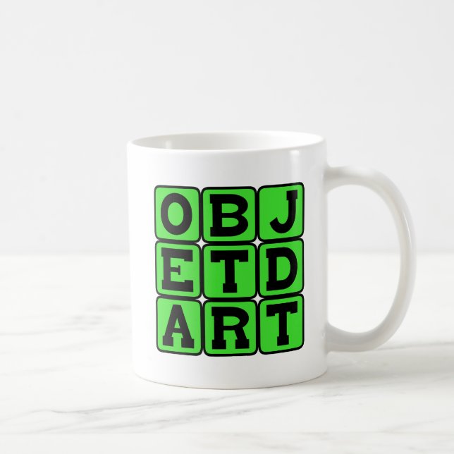 Taza De Café Objeto de Arte (Derecha)