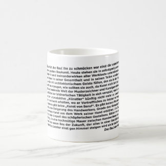 Taza De Café Oblicuamente