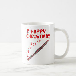 Taza De Café Oboe Navidades Teatro de Música Woodwind