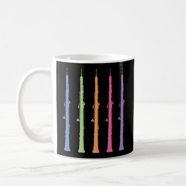 Taza De Café Oboe Player Music Oboist (Izquierda)
