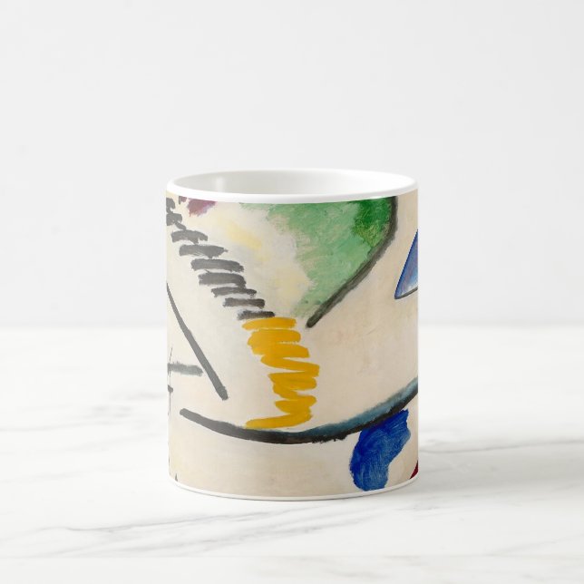 Taza De Café Obra abstracta de Wassily Kandinsky (Centro)
