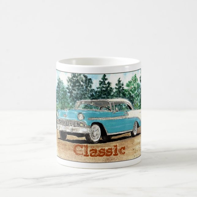Taza De Café "Obra clásica" 56 Chevy (Centro)