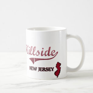 Taza De Café Obra clásica de la ciudad de New Jersey de la