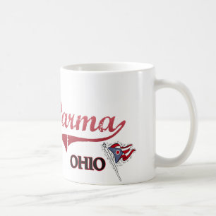 Taza De Café Obra clásica de la ciudad de Parma Ohio